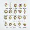 Lote de Nova Liga Chinesa Jóias de Unhas Diamante Colorido Gordura Quadrado Gotas de Água Xi Fei Zhen Huan Mesmo Palácio Armadura com Diamante