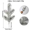 Decoração de Natal de Novo Produto Transfronteiriça Enfeites Floco de Neve Rosa Floco de Neve Folhas de Pinheiro Decoração de Natal Folhas de Pinheiro Recortes Arranjos Festivos