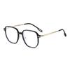 Gafas M3907 Retro TR de Montura Grande Profesionales Disponibles con Graduación Negro Montura de Gafas Sven para Rostros Grandes para Hombres y Mujeres