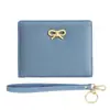 Cartera de Mujer Linda con Hebilla de Moño Transfronteriza 80% de descuento Simple Corta Pequeña para Monedas en Stock