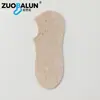 Calcetines para Mujer Hechos de Algodón de Fibra Larga de Xinjiang, Estilo Delgado de Verano, Antibacterianos y Resistentes al Olor, Calcetines Cortos que No se Resbalan, Calcetines Invisibles, Calcetines sin Costuras para Mujer