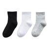 Calcetines de malla para niños que absorben el sudor, de primavera y verano, finos, de algodón, de color liso, para niños y niñas, calcetines deportivos para estudiantes, calcetines Zhuji
