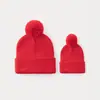 Gorro de Punto con Bola de Pelo Europea y Americana para Mujer Otoño e Invierno Gorro de Lana Color Caramelo Caliente para Exteriores Engrosado Gorro de Tejer Se Puede Personalizar con Logo