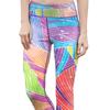 Traje de Moda Estampado Digital 2024 Mallas Elásticas de Cuatro Agujas Seis Hilos Pantalones Ajustados Conjunto de Dos Piezas para Mujer