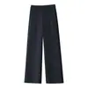 Pantalones de Traje para Mujer 2026 Primavera y Otoño Estilo Nuevo de Gama Alta Fluidos Versátiles Cómodos Rectos de Pierna Ancha Pantalones Casuales Pantalones de Trabajo