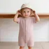 Body de manga corta para bebé, estilo verano fino, Clase A 10A, ropa antibacteriana para lactantes, para niños y niñas