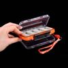 Caja para Moscas de Pesca, Caja de Cebo para Mosquitos Venenosos, Caja de Cebo para Insectos con Esponja, Equipo de Pesca con Anzuelos, Caja de Almacenamiento para Flotadores de Pesca de Mesa, Caja de Cebo