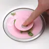 Desodorante para Baño Cubierta de Drenaje de Piso de Silicona, Cubierta de Drenaje de Piso Tipo Platillo Volador con Interruptor, Aísla el Olor, Limpio e Higiénico, Varios Colores
