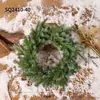 Planta Verde Artificial Transfronteriza Pe Guirnalda de Ratán Navideño Hojas de Pino Encriptada Regalo de Navidad Decoraciones Navideñas de Lujo para Hotel