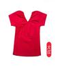 Traje Multicolor de Manga Corta Cruzado en el Pecho para Niñas, Body de Manga Larga Azul Zafiro Rojo, Traje de Baile Cómodo de Algodón Puro para Entrenamiento de Adultos