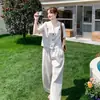 Conjunto de Ropa de Alto Nivel Estilo Old Money Francés para Mujer, Nuevo Modelo Verano 2026, Conjunto de Dos Piezas Estilo Old Money Inspirado en Chanel con Pantalones Largos