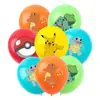 Globos de Látex de 12 Pulgadas Transfronterizos: Spider-Man, Pokemon, Patrulla Canina, Mario, Marvel, Varios Globos de Dibujos Animados
