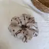Diseño Coreano Estilo Perezoso Scrunchie de Lunares para Mujer, Goma para el Cabello de Alta Gama y Elegante, Cuerda para Cola de Caballo, Accesorio para el Cabello