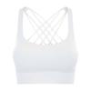 Nuevo Sujetador Deportivo Push-up a Prueba de Golpes con Espalda Cruzada de Belleza Transfronteriza, Amigable con la Piel Nude, Transpirable para Yoga S2010