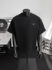 Camiseta de algodón patchwork Mamba de manga corta para hombre, nueva marca de moda de verano 2026, diseño de hombro normal, top de corte holgado
