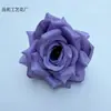 Cabeza de Rosa de Diamante, Rosa de Seda Retro, Flor Artificial para Decoración de Paisajismo de Interiores, Venta Directa de Exportación Transfronteriza Flor de Seda