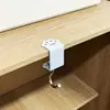 Gancho de Gatinho Macaron, Gancho para Mochila Sem Furos, Organizador de Mesa para Estudante, Desenho Animado Fofo, Carga Forte, Móvel