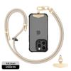 Cordón para Carcasa de Teléfono Móvil Multifuncional Anti-Pérdida Correa Tejida para el Cuello Ajustable Larga Correa para Teléfono Portátil