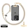 Lanyard para teléfono móvil con explosiones se puede colgar en la espalda cuerda ajustable para colgar en el cuello cuerda tejida corta para la muñeca anti-pérdida venta al por mayor de fábrica