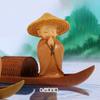 Hojas de Otoño Creativas Monje Pequeño Adornos de Incienso Meditación Ceremonia del Té Zen Decoración de Escritorio Regalo de Inauguración Venta Directa
