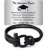 Pulsera trenzada de cuentas de madera nueva transfronteriza de Amazon 2024, moderna y versátil, regalo de graduación de cumpleaños para hijo y novio
