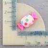 Funda para Teléfono Móvil Pegamento Crema DIY Pasador Accesorios de Resina Juguete de Comida Dulce Simulación Piruleta Llavero DIY Venta al por Mayor