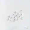 Broche de presión de Plata de Ley S925 para Pulseras y Collares Hechos a Mano DIY, Broche Final Universal para Posicionamiento en Cable de Acero y Sedal