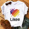 Desejo ebay Amazon Independent Station Loose Crew Neck AliExpress Creative Giraffe Camiseta de manga curta para mulheres