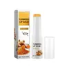 Protetor Labial Hidratante de Cúrcuma com Ingredientes Suaves para Cuidar dos Lábios, Hidratante, Delicado, Nutritivo e Volumizador