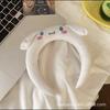 Otoño e Invierno Nuevo Diadema de Felpa de Oso Fresa para Lavar la Cara, Diadema de Presión para el Cabello, Linda Diadema, Accesorios para el Cabello de Oso Peludo para Mujer