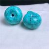 Ulanhua Segunda Generación Flor de Red Turquesa Cuentas Redondas Cuentas Sueltas Cuentas Discípulo Cuentas Espaciadoras Pulsera Accesorios DIY Pulsera