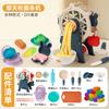 Casa de Juegos para Niños Juguete de Cocina Set de Arcilla de Colores Arcilla Ultraligera DIY Máquina de Hacer Fideos Molde de Plastilina para Pastel