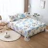 Sábana de una pieza dormitorio estudiantil cama individual doble 1.5 metros 1.8m cepillada dibujos animados infantiles sábana de 1.1 metros