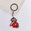Chaveiro Acrílico Criativo Copa do Mundo Transfronteiriça Pingente Cartoon Torcedor de Futebol Presente Mochila Presente