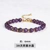 Jingdong Joias 7A Ágata Negra Natural Cristal em Pó Conta Redonda Pulseira de Aço Inoxidável Pulseira da Moda Alto Sentimento Atacado