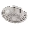 Jabonera de Plástico Transparente para el Hogar Baño Soporte para Jabón de Pared sin Perforaciones Venta al por Mayor de Fábrica Jabonera Almacenamiento