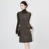 2512606-Nanyou Lujo Ligero Alta Calidad Artesanía Pesada Estilo Princesa Vestido Chaleco Sin Mangas Línea A Petite Estilo Chanel