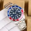 2026 Comércio Exterior Relógio de Luxo Banhado a Ouro Moda Pulseira de Aço Gmt Relógio Mecânico Marca Masculina Relógio de Pulso Atacado