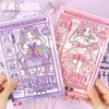 Libro de Pegatinas Nuevo Juego de Disfraces Xinmo Girl de Lingmo Supply Chain, Pegatinas Energéticas de Maquillaje de Princesa, Colección Brillante