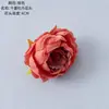 Cabezas de Flores de Peonía Qianxia Transfronterizas en una Caja, Flores Artificiales para Decoración del Hogar, Ramo de Mano, Pared de Rosas, Flores Falsas, Decoración de Boda Ins