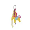 Exquisito Lanyard Llavero de Pegaso Hecho a Mano Colgante de Pony Ángel Accesorios para Coche Lindo Colgante para Bolsa Elegante Coche