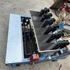 Sembradora de ajos eléctrica, manual, a gasolina, agrícola, con tracción de tractor