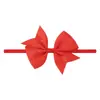 Nueva diadema de lazo para niños transfronteriza, accesorio para el cabello de color sólido, lindo y muy elástico accesorio para el cabello de vacaciones para bebés 5688
