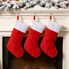 Calcetín de Navidad Adorno de Papá Noel Bolsa Calcetín de Navidad Regalo Bolsa de Regalo Bolsa de Dulces Bolsa de Adornos Adorno
