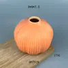 Vaso de cerâmica pequeno criativo para decoração de casa, sala de estar, arranjo de flores, ornamento de cerâmica simples para escritório, armário de TV, mesa de jantar