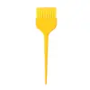 Cepillo para Teñir el Cabello de Seis Colores Transfronterizo Salón de Belleza Herramientas de Peluquería Cepillo para Crema de Tinte Plástico Cepillo con Cerdas Suaves para Mechas Cepillo para Teñir el Cabello Set de Peluquería