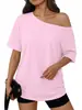Fabricantes Europeus e Americanos de Roupas Especializam-se em Comércio Exterior Transfronteiriço e Fornecem Exclusivamente Blusas Femininas Ombro a Ombro, Tops Mais Vendidos da Amazon Tk