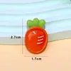 Parche de Accesorios de Resina Material Hecho a Mano Pegamento Crema DIY Accesorios para el Cabello Pasador Cuerda para el Cabello Accesorios Contorno Transparente Fruta