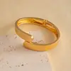 Pulseira Aberta Irregular Personalidade Cool Brilhante Minimalista Estilo Ins Transfronteiriça Europeia e Americana Tendência
