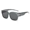 Set de Lentes para Miopía, Lentes de Sol para Hombre, Lentes de Sol Polarizados Clip-On de Moda para Hombre, Conductores Mujeres, Conducción y Pesca, Protección UV